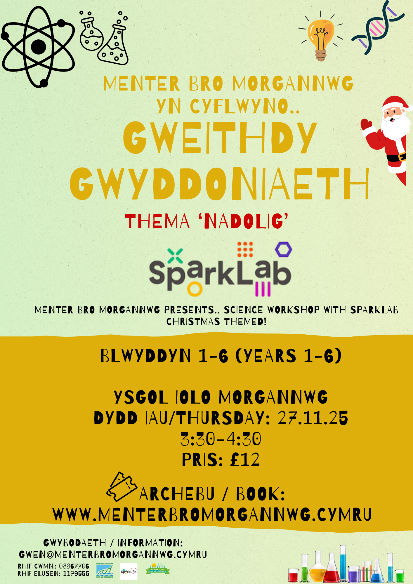 Sparklab Science Workshop 27.11.25